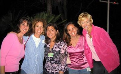 Susy Shumacher, Jennifer Berton,<br>Tina Botos, Karen Levy and Laura Somer