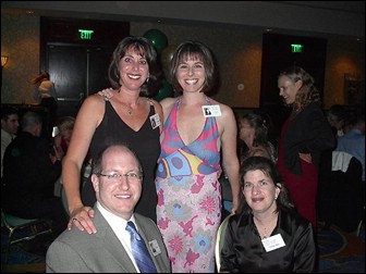 Brian Miller, Susy Shumacher, Lara Tepper and Brian's Wife Danielle