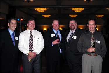 Jim Davis, Mark Brosnan, Eric Hernandez, Darrin Scheidle and Dave Friedman