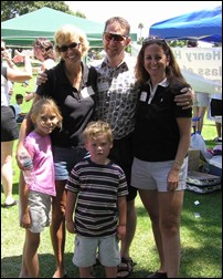 Laura Somer, Bryan Walcott, Karen Levy and Kids
