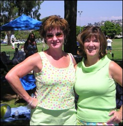 Cydney Hill and Kate Rowland