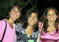 Susy Shumacher, Tina Botos and Karen Levy