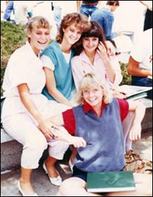 Suzanne Meier, Donna Blevins, Lisa Winn and Amy Lockwood